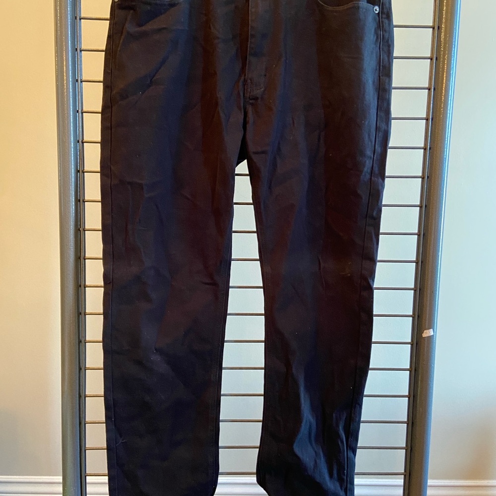 Vintage America Men's Black Jeans